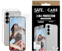 Panzer Glass Apsauginis rinkinys CARE by PanzerGlass Fashion 2in1 Dėklas+Ekrano apsauga Samsung Galaxy S25