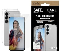 Panzer Glass Apsauginis rinkinys CARE by PanzerGlass Fashion 2in1 Dėklas+Ekrano apsauga Samsung Galaxy S25 Plus