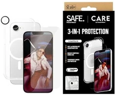 Panzer Glass Apsauginis rinkinys CARE by PanzerGlass Fashion 3in1 Dėklas+Ekrano apsauga+Objektyvo apsauga Apple iPhone 16e