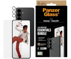 Panzer Glass Rinkinys ochronny PanzerGlass Hoops 2w1 Ultra-Wide Fit Szkło+Lens do Samsung Galaxy S26+ ruda