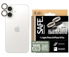 Panzer Glass SAFE iš PanzerGlass Apple iPhone 16 6.1" / 16 plius 6,7" Objektyvo apsauga auksinis/glitter auksinis SAFE95894