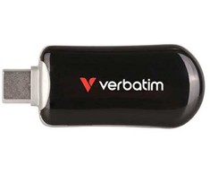 Pendrive Verbatim Plectra 256GB USB-C juodos spalvos 30226