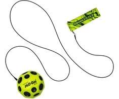 Waboba Bounceback throwing ball on a string