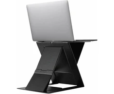 „Moft“ nešiojamojo kompiuterio stovas „Sit-stand“ – juodas