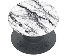 Popsockets PopGrip Basic Mobile telefono laikiklis (Baltas Stone Marble)