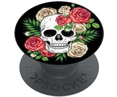 POPSOCKETS Bitter Roses išmaniojo telefono laikiklis ir pagrindas juodos spalvos