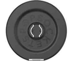 „PopSockets“ aliuminio radialinis „MagSafe“ telefono laikiklis ir stovas, juodas