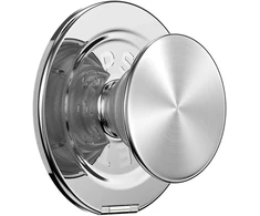 PopSockets Aluminum Radial MagSafe uchwyt i podstawka do telefonu sidabrinė