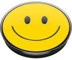 PopSockets PopTop Combo Enamel Be Happy uchwyt i podstawka do telefonu geltona