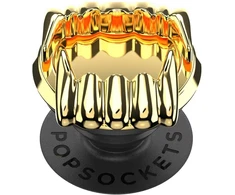 PopSockets Say Cheese Adhesive Grip uchwyt i podstawka do telefonu auksinė