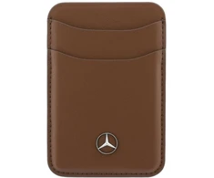 Dėklas Portfel magnetyczny Mercedes Leather camel