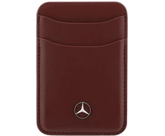 Dėklas Portfel magnetyczny Mercedes Leather raudona