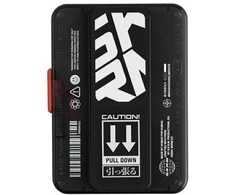 Dėklas Wallet Skinarma Mirage Phaze Magnetic Grip Stand juodos spalvos