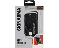 Dėklas Wallet Skinarma Vektor Magnetic Smart Kick-Stand Onyx