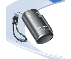 Powerbank Awei WP-117 10000mAh 22.5W 3C 2xUSB-C juodos spalvos