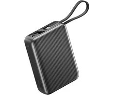 PowerBank Energea Integra Ultra 45 20000mAh kabelis USB-C PD45W pilkos spalvos