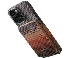 Power bank PITAKA Aramid Fiber Qi2 MagSafe sunset