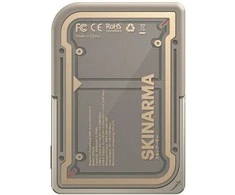 Powerbank Skinarma Nexus Mecha Magnetic Kick-Stand 5000mAh 20W PD USB-C MagSafe auksinė