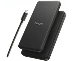 Spigen EA2205MQ ESSENTIAL MagSafe išrorinė baterija 5000MAH 22.5W QI2 JUODA