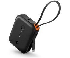 Spigen Essential EA3010BT 10000 mAh 30W Power Bank - juodos spalvos