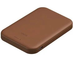 Uniq Lyden Lexa Magnetic 5000mAh PD USB-C MagSafe Power Bank - Brown