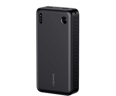 Nešiojamoji baterija USAMS PB83 2xUSB-A 1xUSB-C 20000mAh juoda