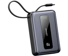 Nešiojamoji baterija USAMS XH serija CD243 20000mAh 65W, tamsinti