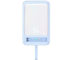 Powerbank USAMS XM Series CD219 10000mAh Magnetic Wireless mėlynos spalvos