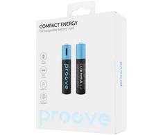 Proove AAA įkraunamos baterijos, 740 mWh, 2 vnt., juodos