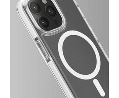 Puro Lite Mag Pro MagSafe Silikoninis Apple iPhone 15 Pro Max – dėklas telefonui skaidrus