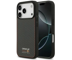 Red Bull Raudona Bull Dėklas Raudona Bull Kevlar Logo Matt MagSafe Apple iPhone 17 Pro juodos spalvos