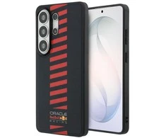 Red Bull Raudona Bull Raudona Bull PU Leather Meshed Powerbar Magnetic dėklas skirtas Samsung Galaxy S26 Ultra mėlynos spalvos