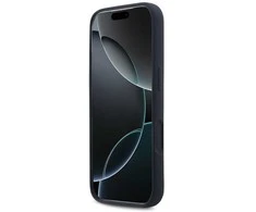 Red Bull Raudona Bull Raudona Bull Silicone Raudona Ring MagSafe dėklas skirtas Apple iPhone 17 Pro Navy mėlynos spalvos