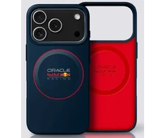 Red Bull Raudona Bull Raudona Bull Silicone Raudona Ring MagSafe dėklas skirtas Apple iPhone 17 Pro Max Navy mėlynos spalvos