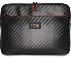 Red Bull Raudona Bull Raudona Bull PU Carbon kompiuterio dėklas 13/14" juodos spalvos
