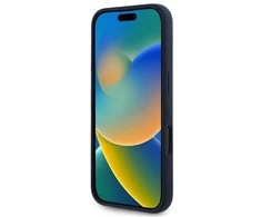 Red Bull Raudona Bull Raudonas BULL dėklas skirtas Apple iPhone 16 compatible skirtas MagSafe RBHMP16S24SIHSRV (Silicone Horizontal Centered Logo) mėlynos spalvos