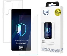 Dėklas „Rinkinys 3MK ComfortDuo Clear“, skirtas „Samsung Galaxy S25 Ultra“