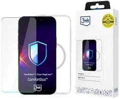 Dėklas Rinkinys 3MK ComfortDuo Clear MagCase do Samsung Galaxy S25 Ultra