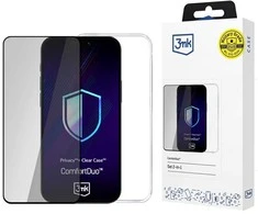 3MK „ComfortDuo“ privatumo skaidrus rinkinys, skirtas „Apple iPhone 16E“