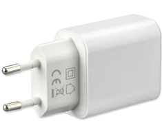 Rinkinys Įkroviklis jungiama į tinklą 4smarts VoltPlug PD 30W USB-C + kabelis USB-C 1.5m balta