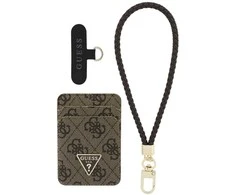 Guess wallet + hand strap set Guess triangle MagSafe ruda
