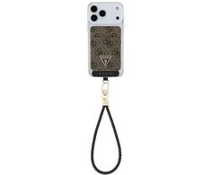 Guess wallet + hand strap set Guess triangle MagSafe ruda