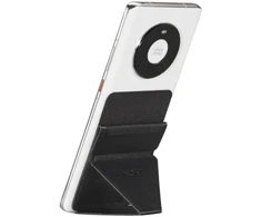 Dėklas Samoprzylepny portfel i stojak na telefon Moft X Mini juoda