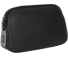 Saszetka su zamkiem na odcisk palca 4smarts Tech-Clutch Secure juoda