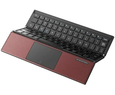 Składana klaviatūra su touchpadem SODI ZO1T Tri-Fold Bluetooth raudona
