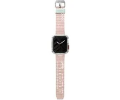 Skinarma apyrankė Shokku Apple Watch 45/44/42mm light rožinės spalvos
