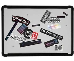 Skinarma dėklas Henko MacBook Air 13" (2018-2020) frost skaidrus