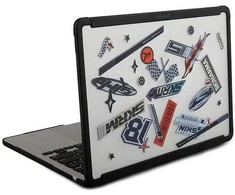 Skinarma dėklas Henko MacBook Air 13" (M3-M2) frost skaidrus