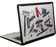 Skinarma dėklas Henko MacBook Air 15" (M3-M2) frost clear