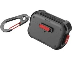 Skinarma dėklas Mecha AirPods Pro 2 gunmetal